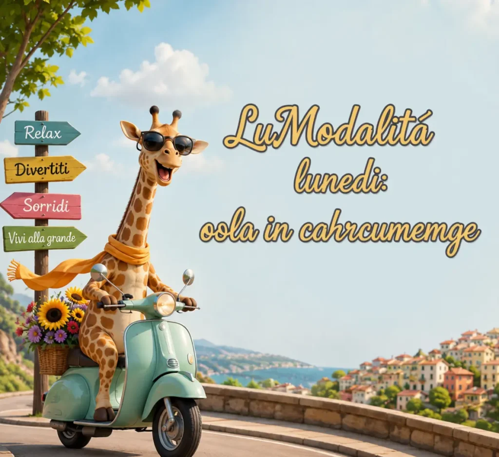 Buon lunedì con immagini divertenti e allegre