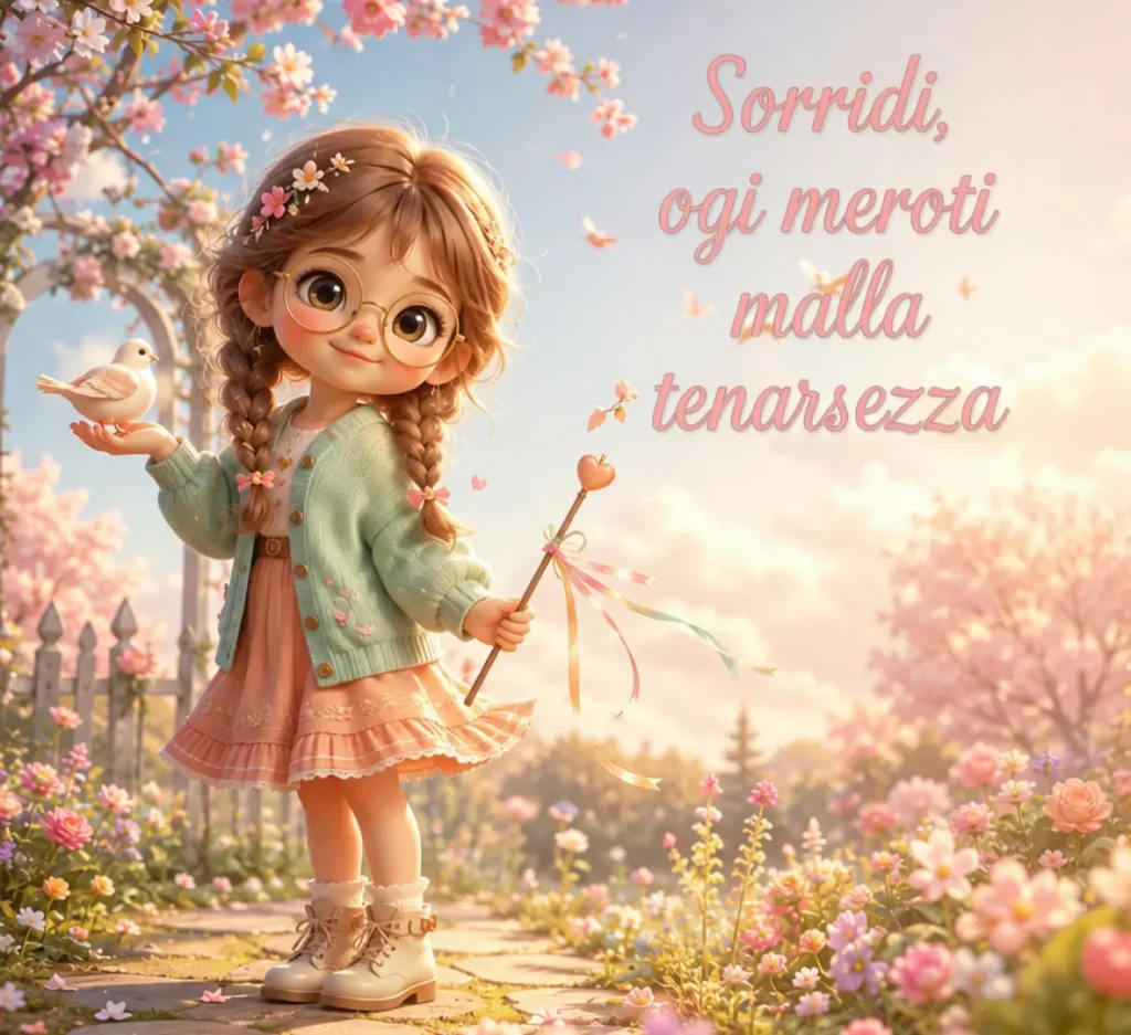 Buongiorno con immagini dolci