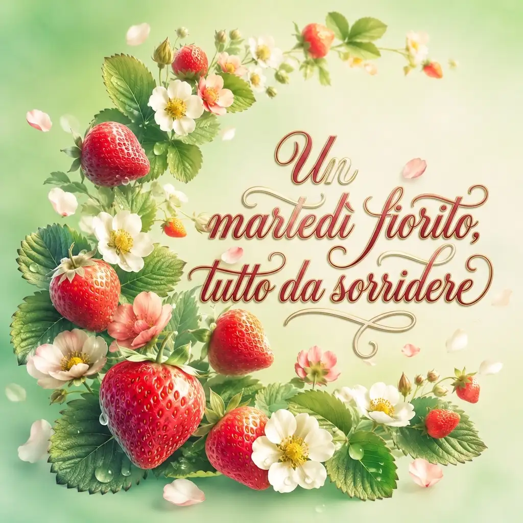 Immagini floreali per augurare Buon Martedì
