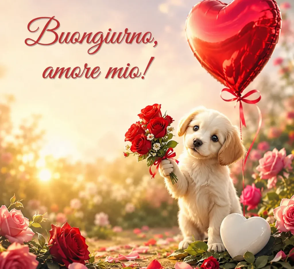 Immagini romantiche per dire buongiorno