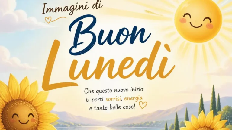 Immagini di Buon Lunedì: belle, positive e da condividere