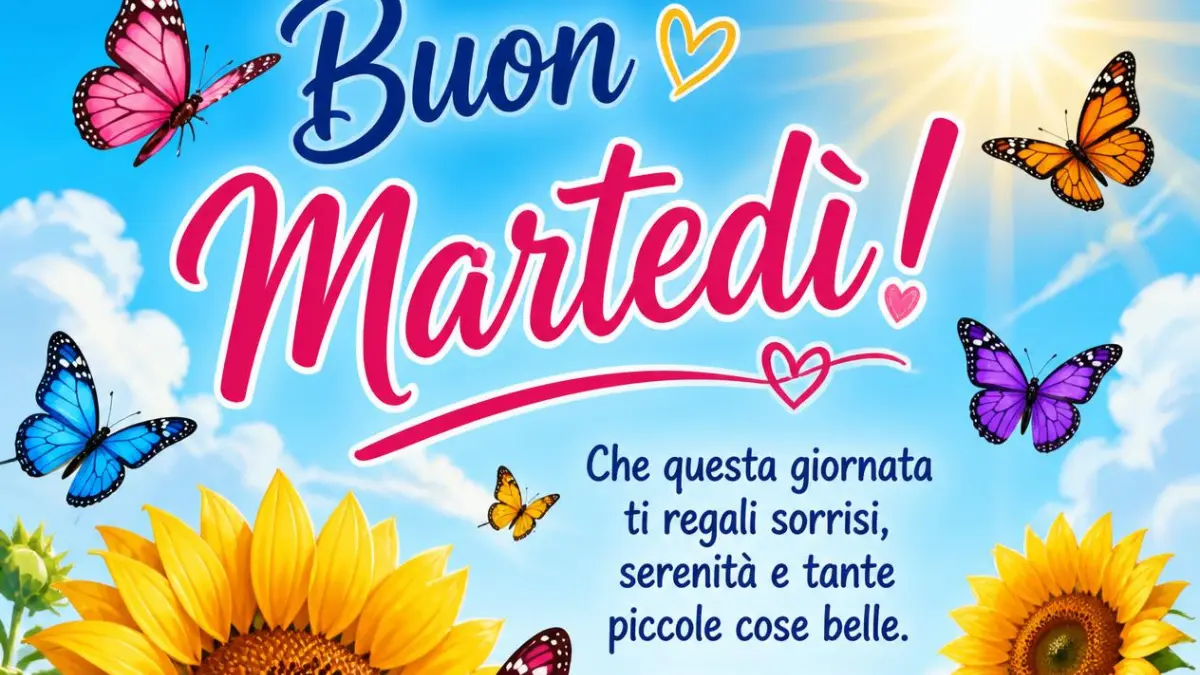 Immagini di Buon Martedì