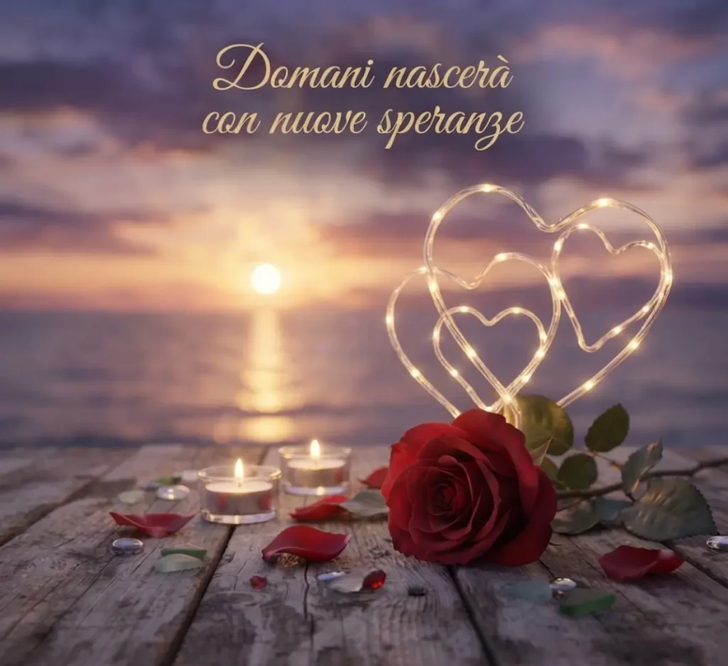 Rose con dedica d’amore