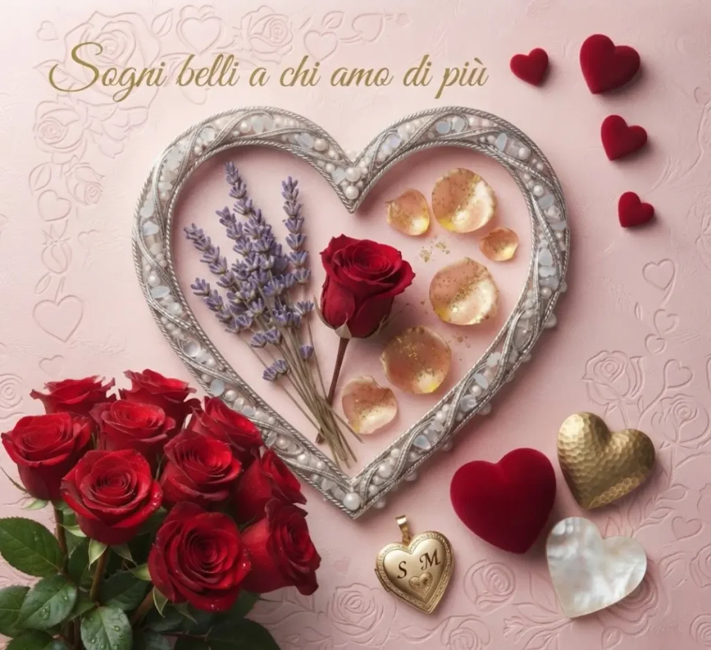 Notte romantica con dedica speciale