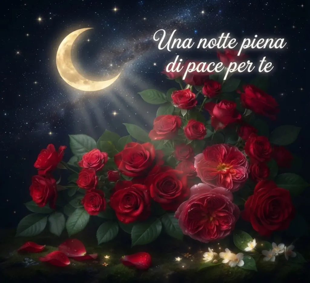 Notte magica con luna