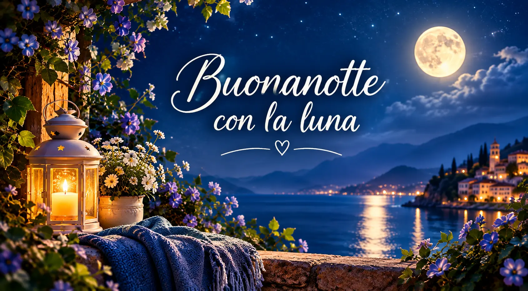 Buonanotte con la luna