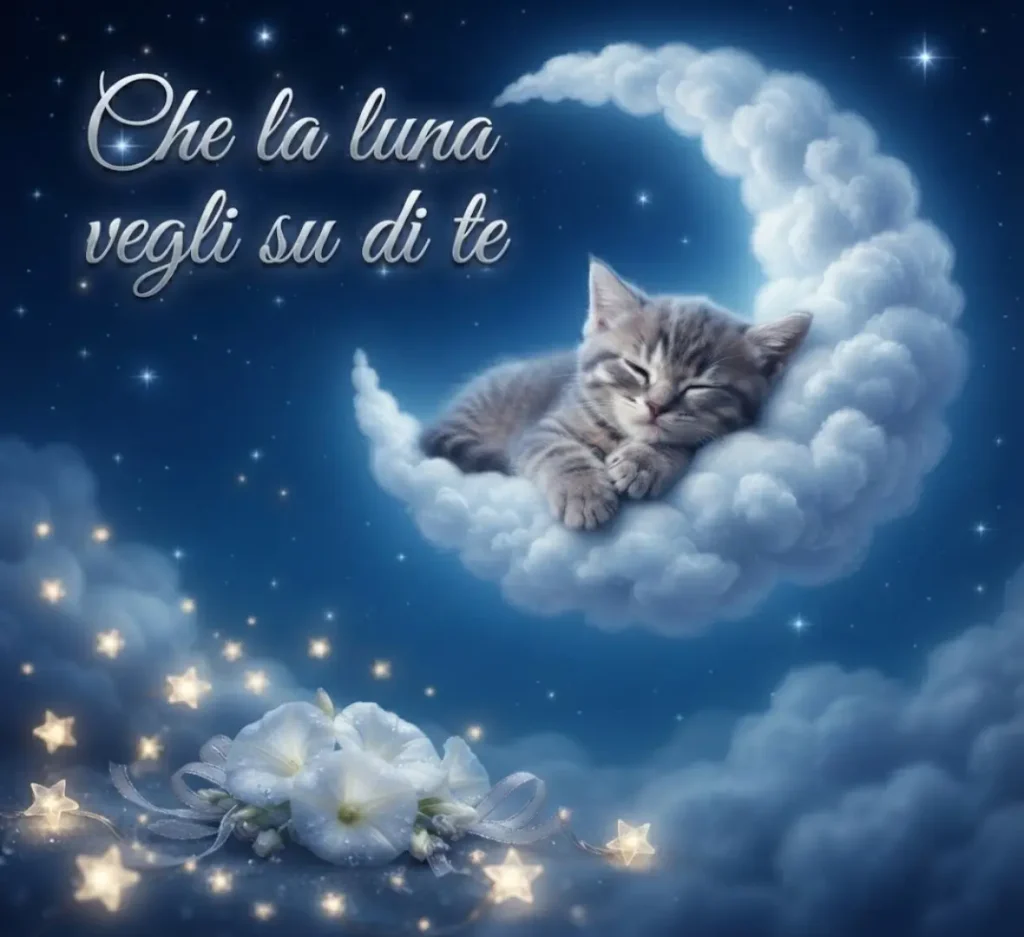 Dolce notte con cuccioli