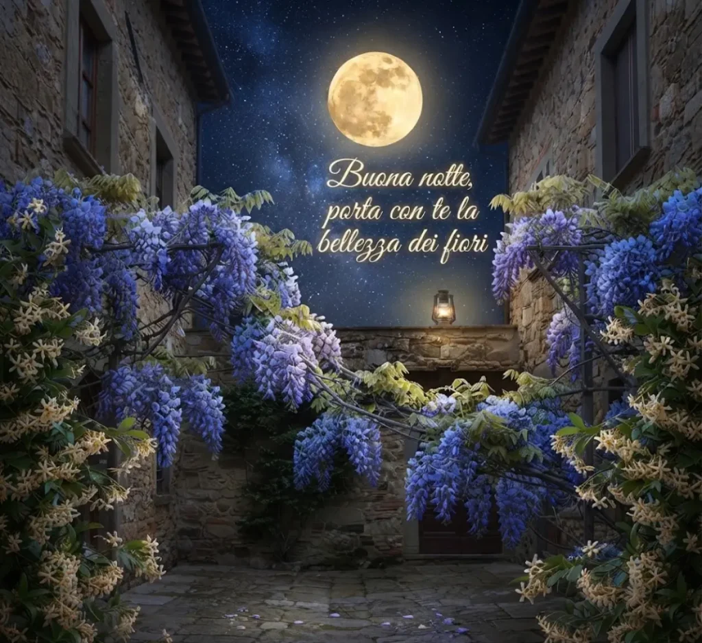 Dolce notte floreale