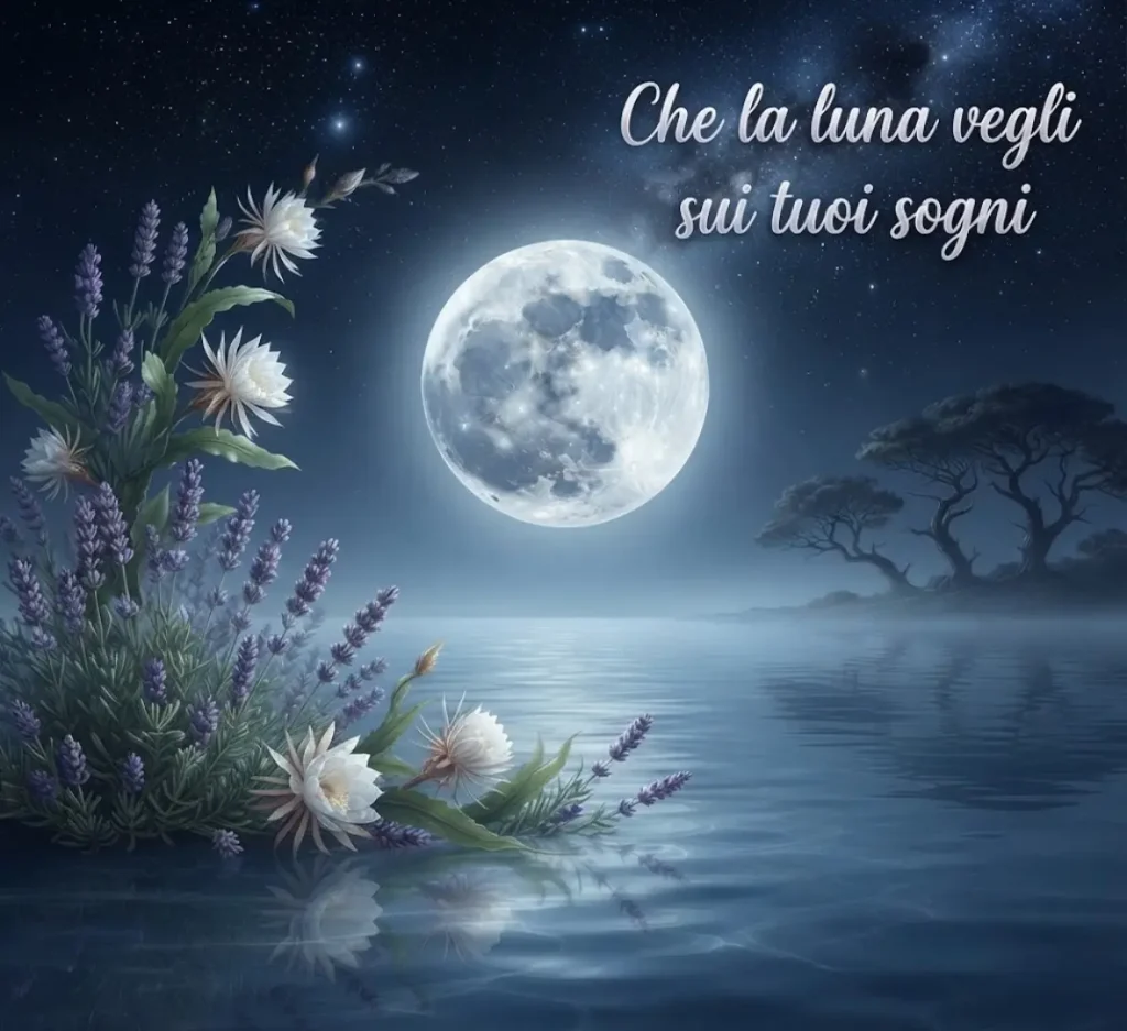 Buonanotte luna dolce