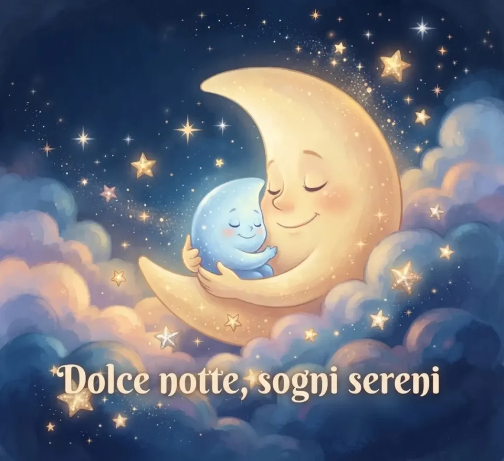 Buonanotte con la luna
