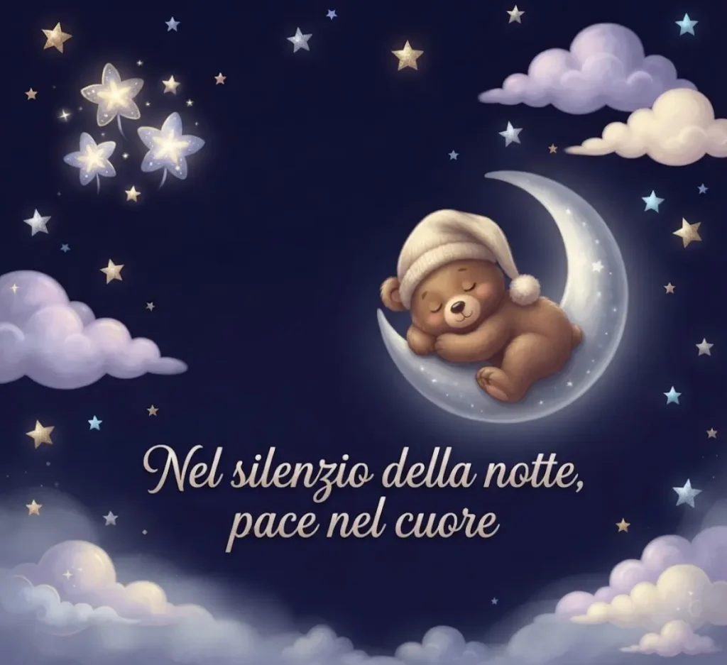 Dolce notte sotto un cielo stellato