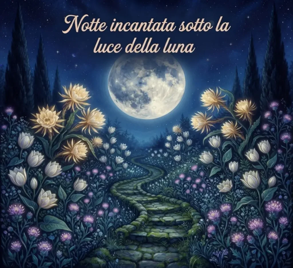Luna piena luminosa