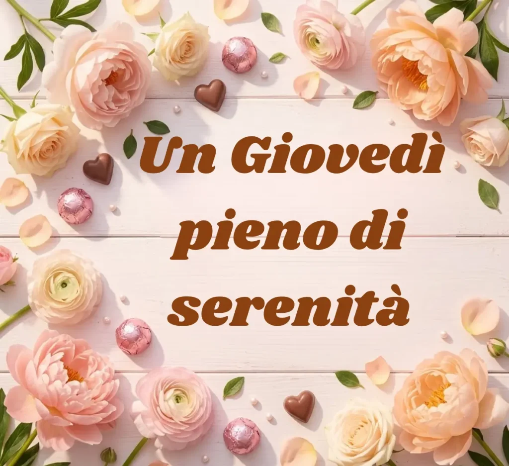 Buon Giovedì con un mazzo di fiori colorati da condividere