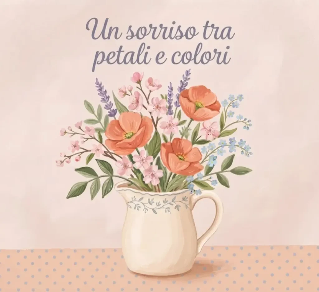 Buon Mercoledì floreale