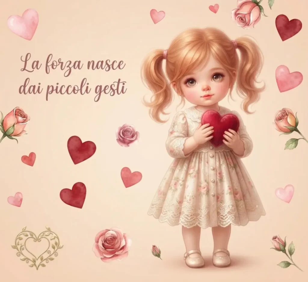Buon Mercoledì con messaggio affettuoso