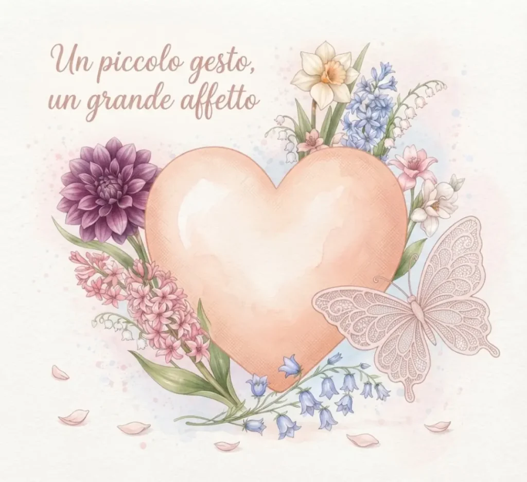 Buon Mercoledì con frase dolce
