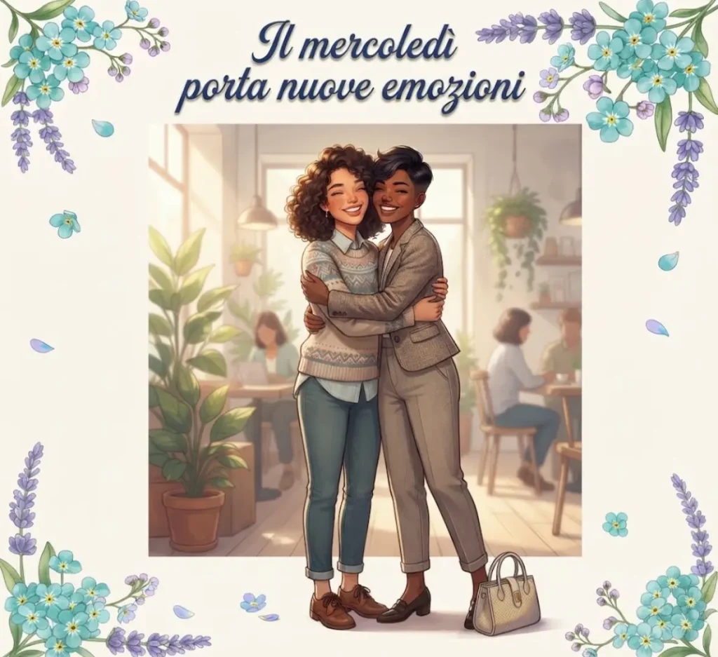 Buon Mercoledì da inviare su WhatsApp