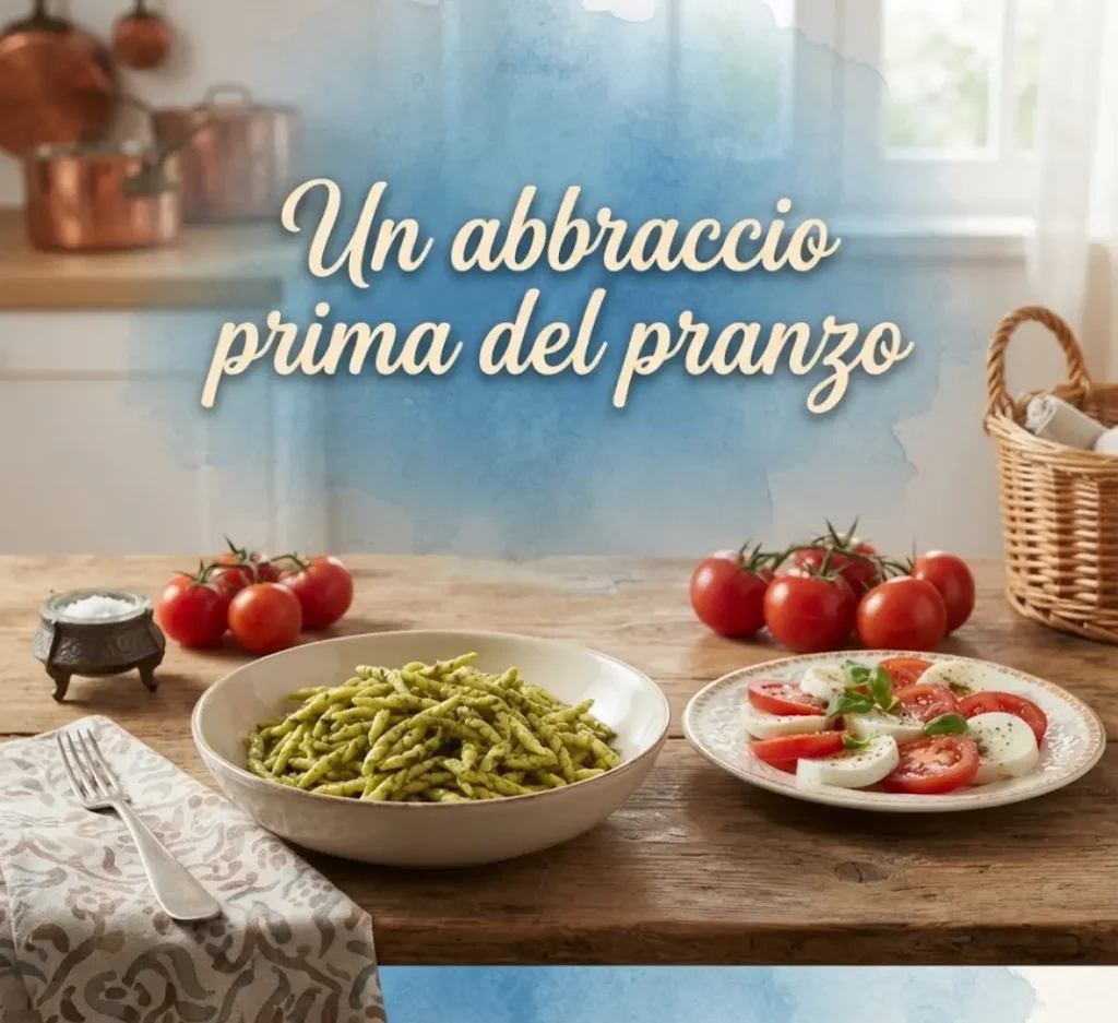 Buon Pranzo colorato da inviare