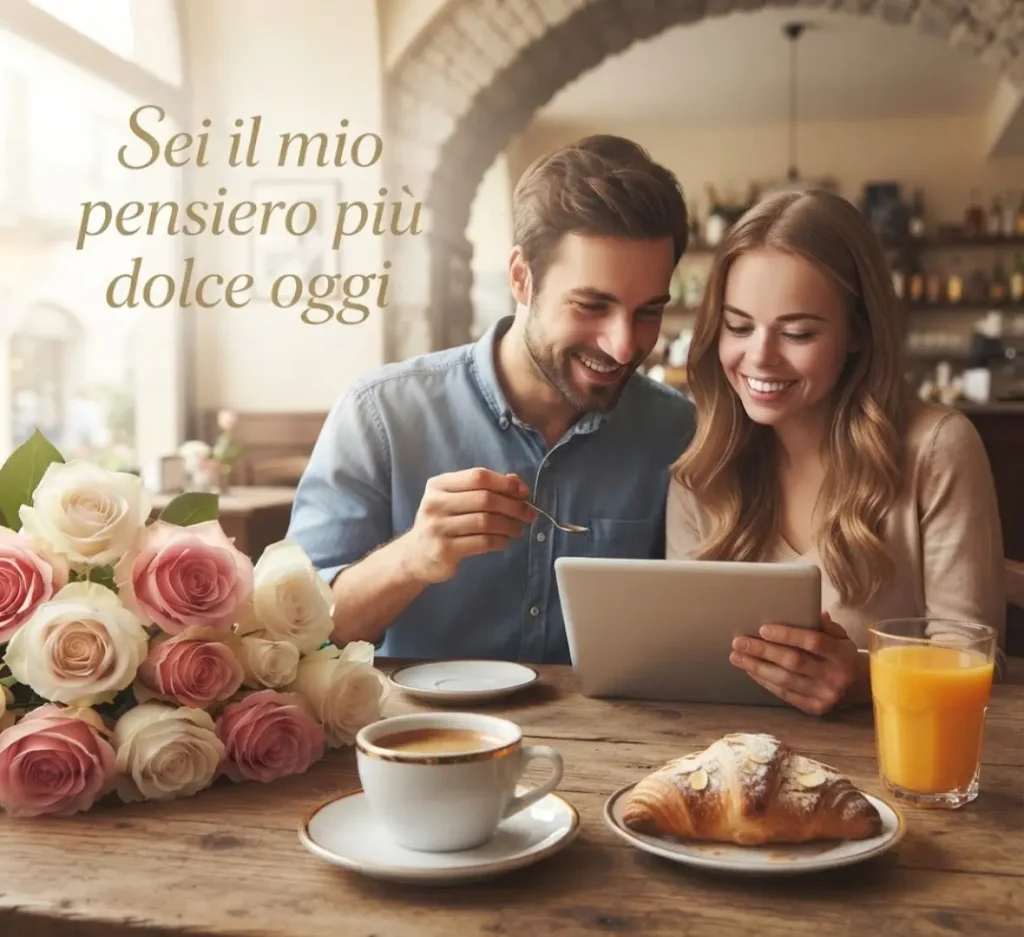 Frase romantica di Buon Pranzo