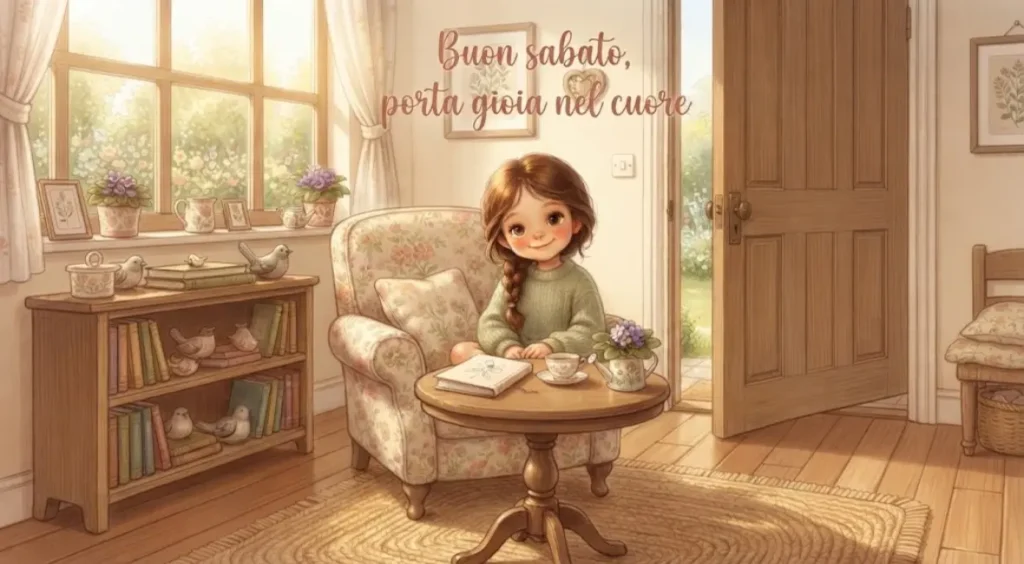 Buongiorno e Buon Sabato con auguri