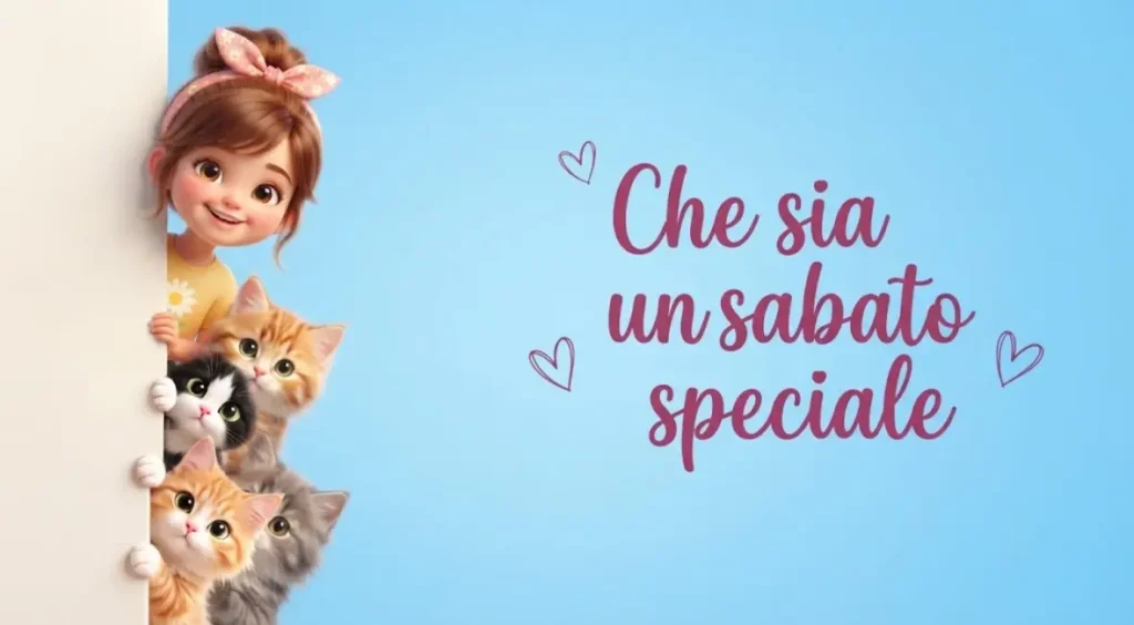 Augurio di Buon Sabato buongiorno