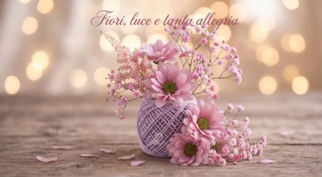 Immagine di sabato con colori e fiori գեղեցici