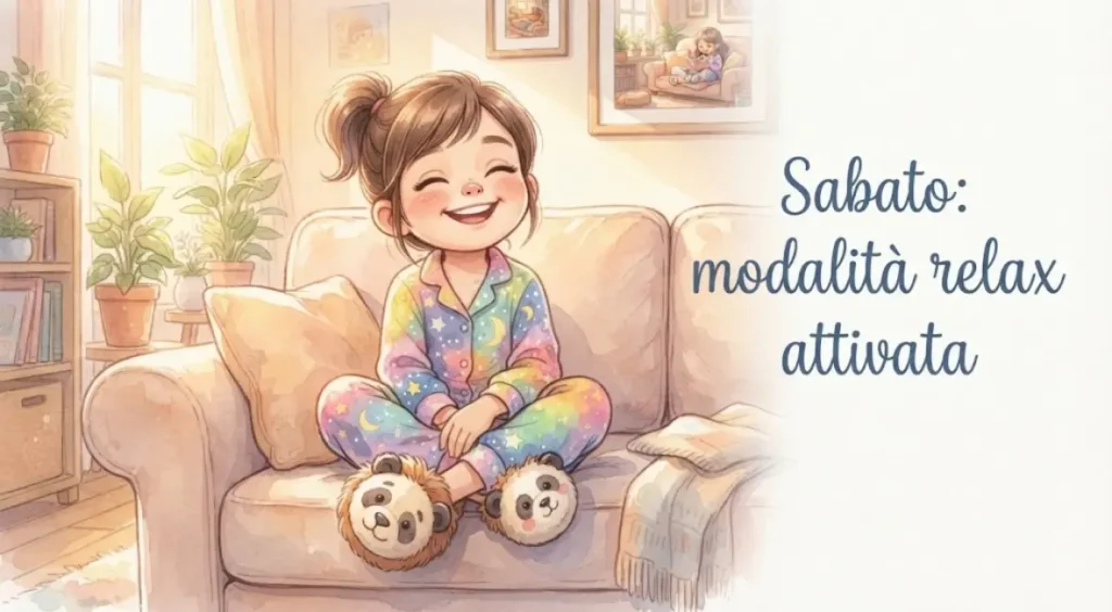 Buon Sabato con frase simpatica