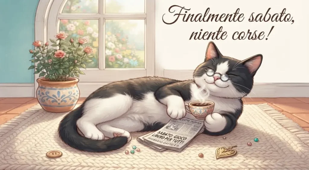Buon Sabato simpatico da condividere