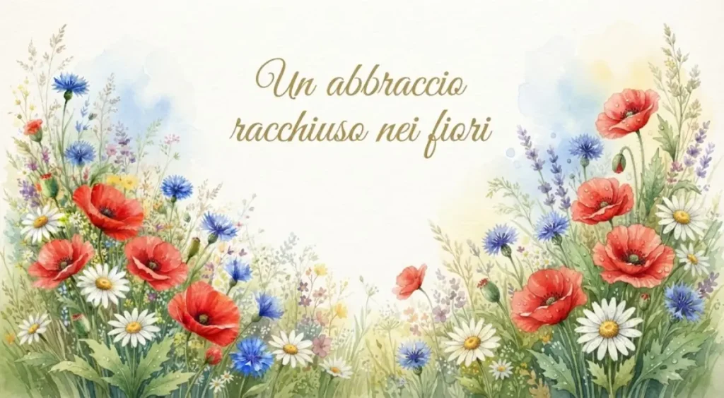 Immagine di Buon Venerdì con fiori e tonalità tenui
