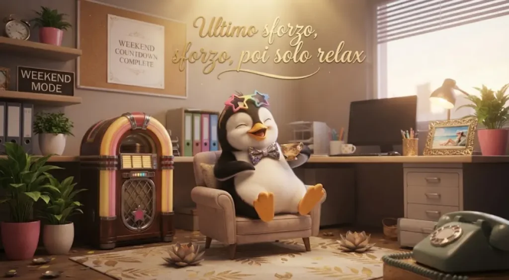 Immagine di Buon Venerdì con augurio spiritoso
