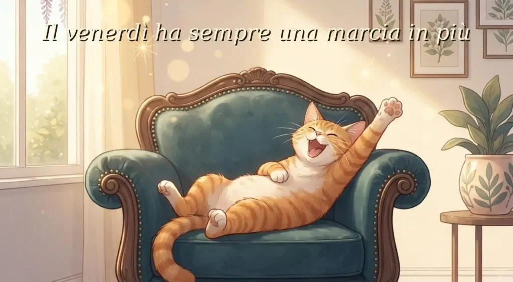 Immagine di Buon Venerdì con messaggio scherzoso
