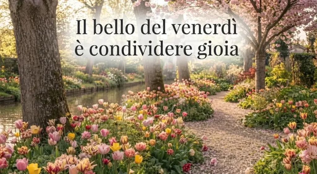 Immagini di Buon Venerdì gratis con frasi positive