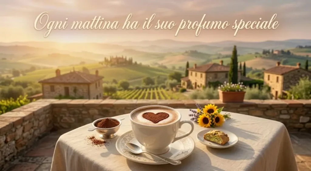 Augurio Buona Domenica a colazione