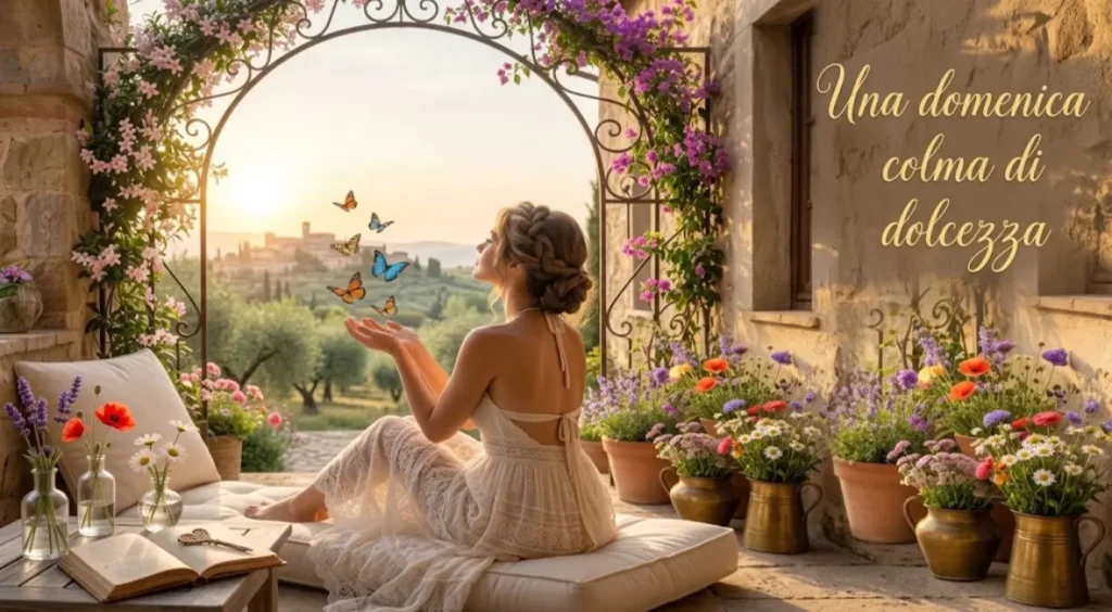 Immagini di Buona Domenica con fiori