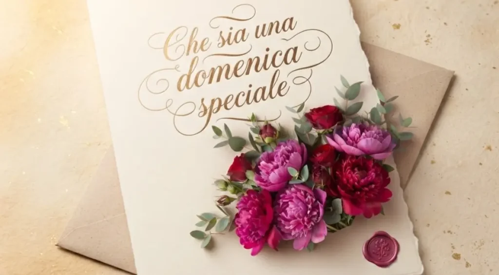 Cartolina Buona Domenica da inviare