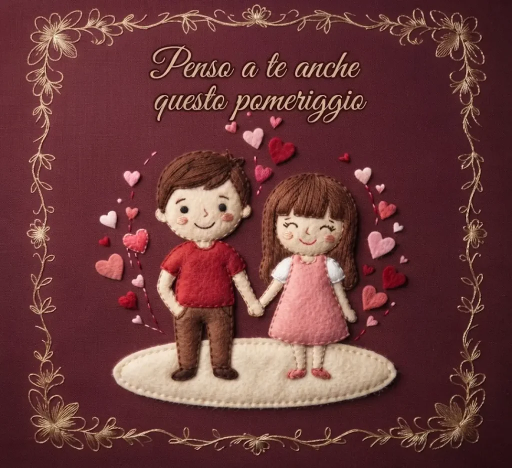 Immagine romantica buon pomeriggio