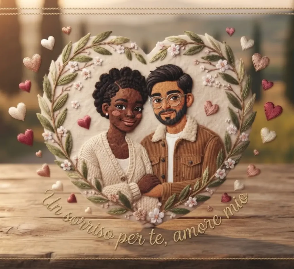 Augurio di buon pomeriggio romantico
