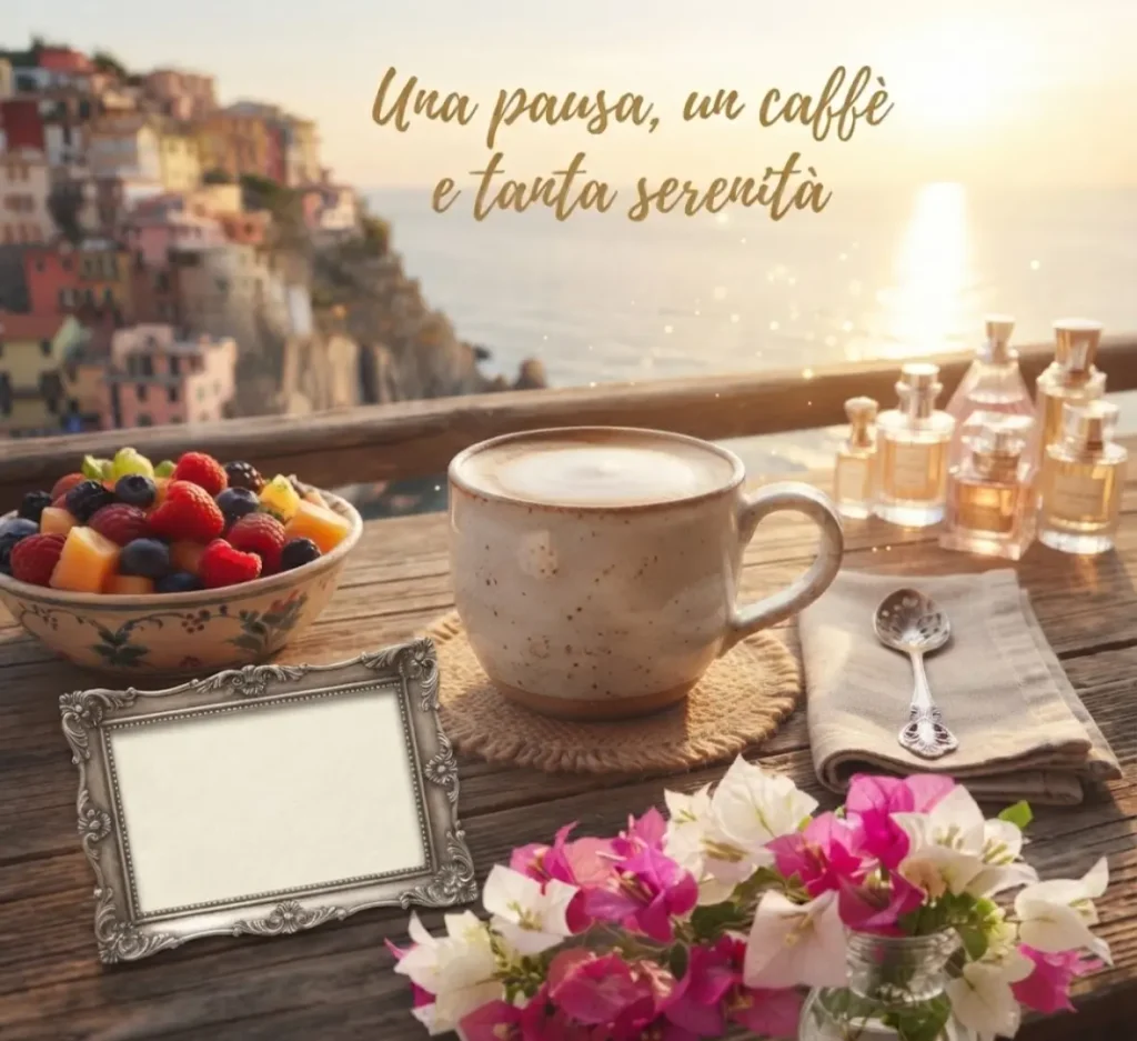Immagini di buon pomeriggio con caffè e momenti rilassanti