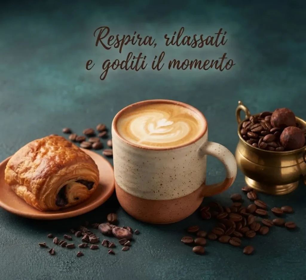 Momento tranquillo con caffè