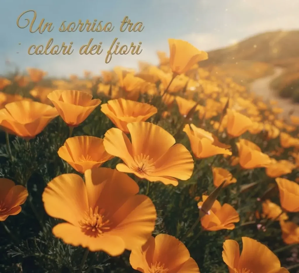 Cartolina buon pomeriggio con fiori