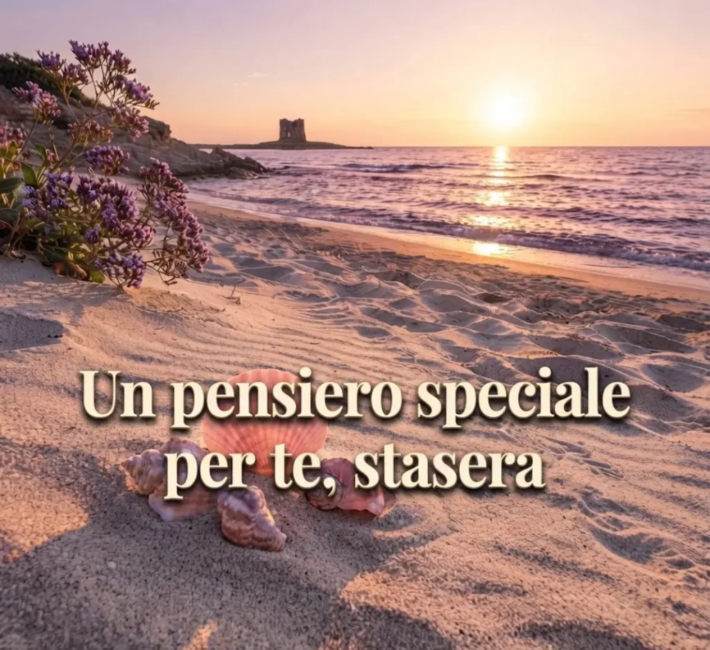Immagine di buona serata romantica
