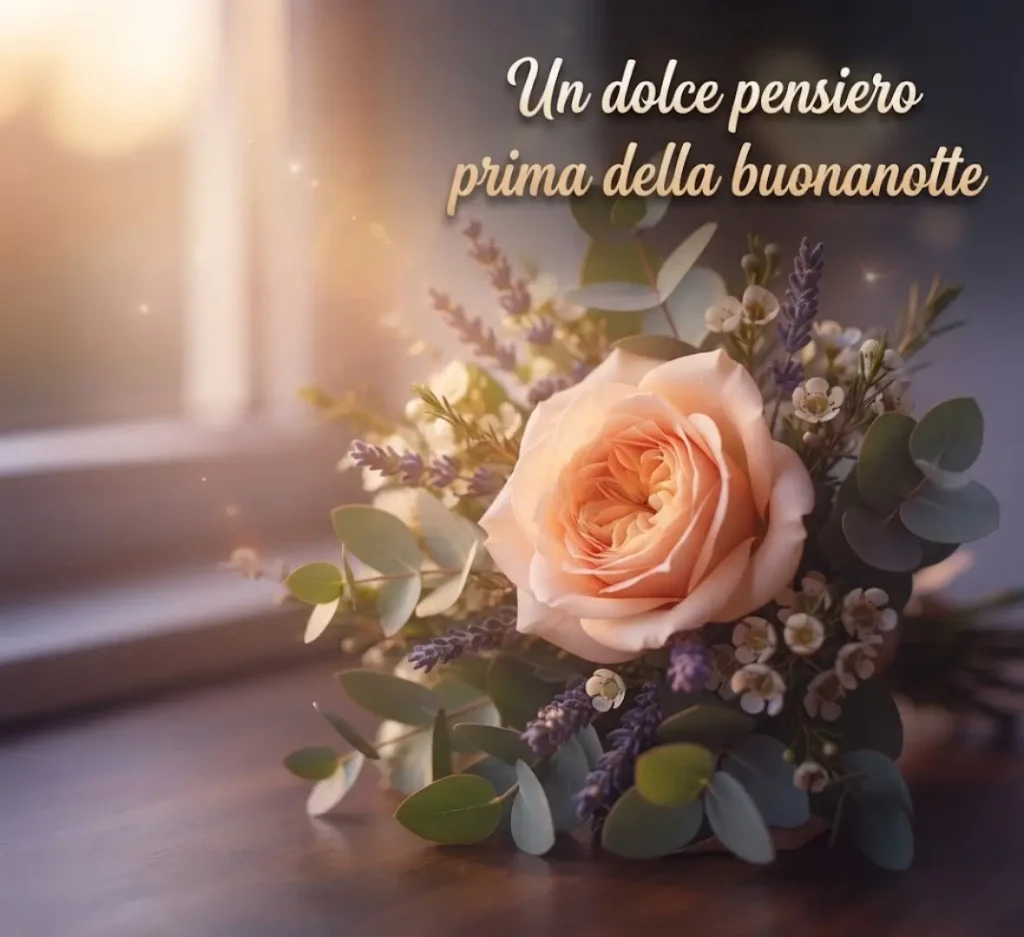 Buona serata con parole dolci
