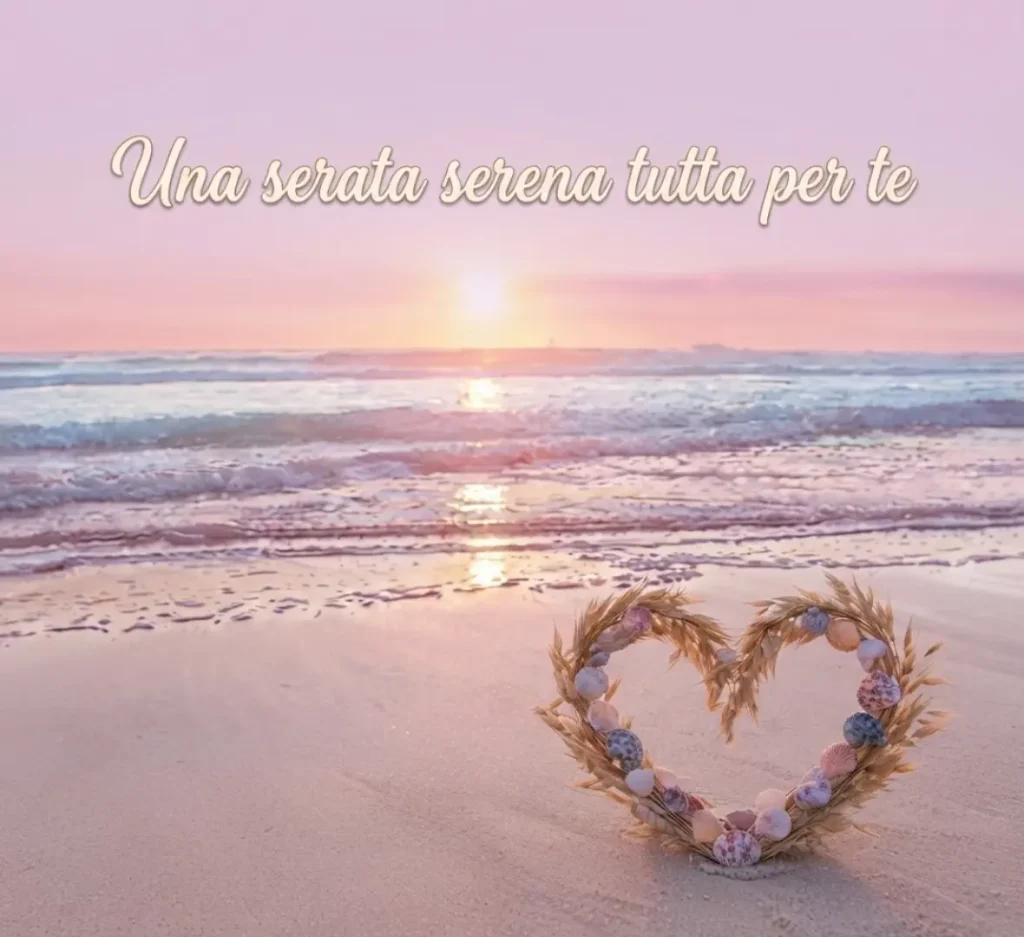 Immagine di buona serata da condividere