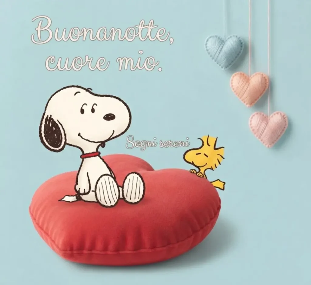 Le immagini più belle di Buonanotte con il cuore