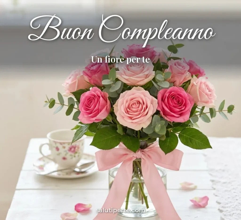 Mazzo di rose rosa
