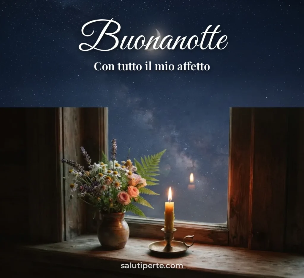 Candela accesa vicino alla finestra stellata