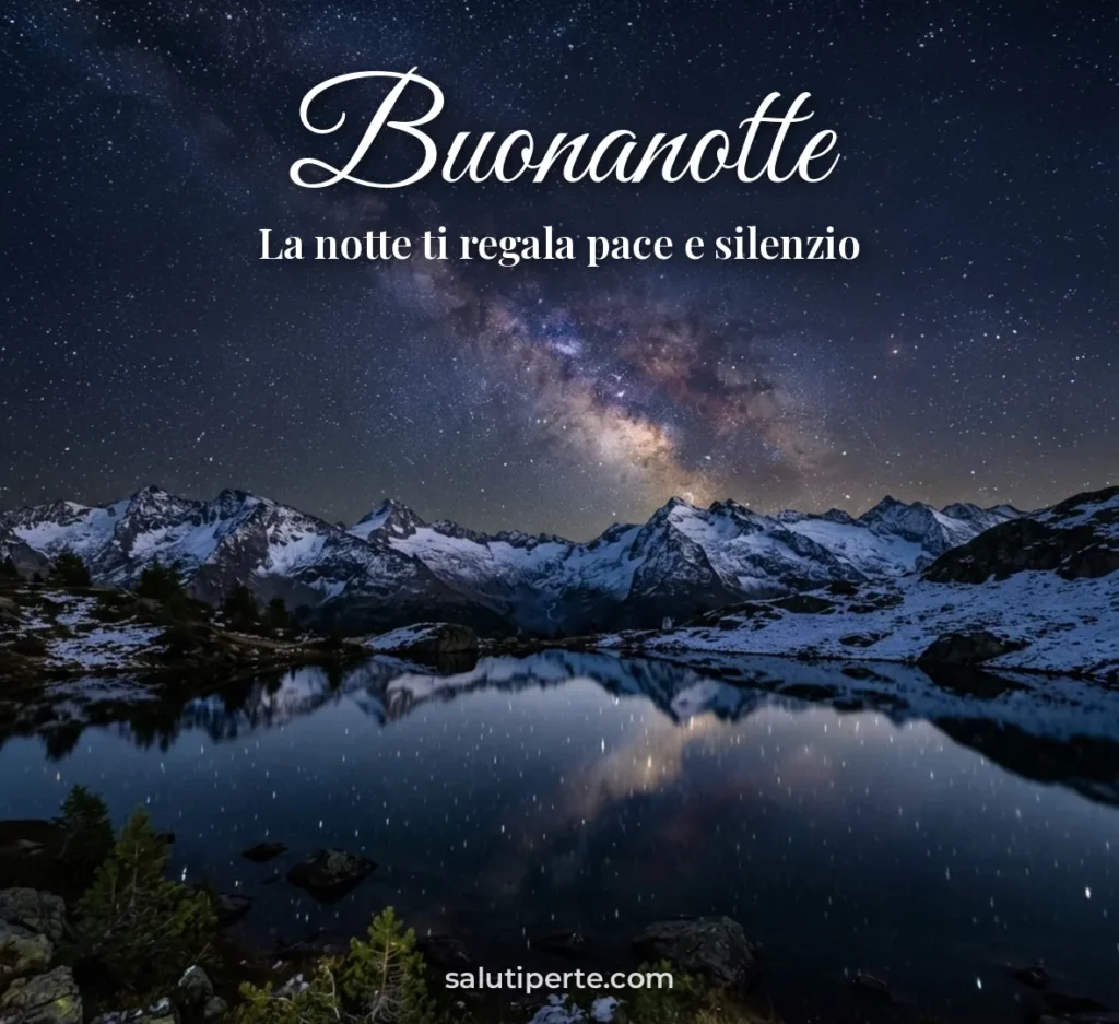 Via Lattea sopra le montagne