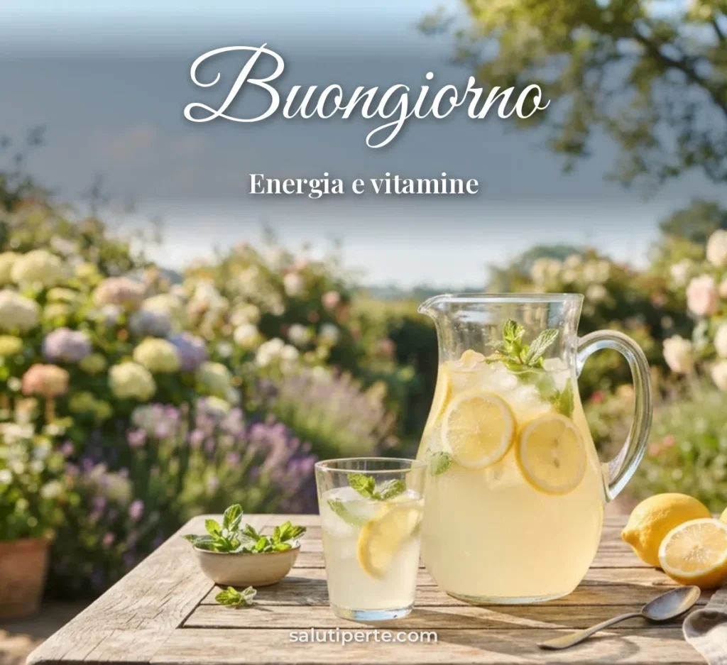 Limonata con limoni freschi