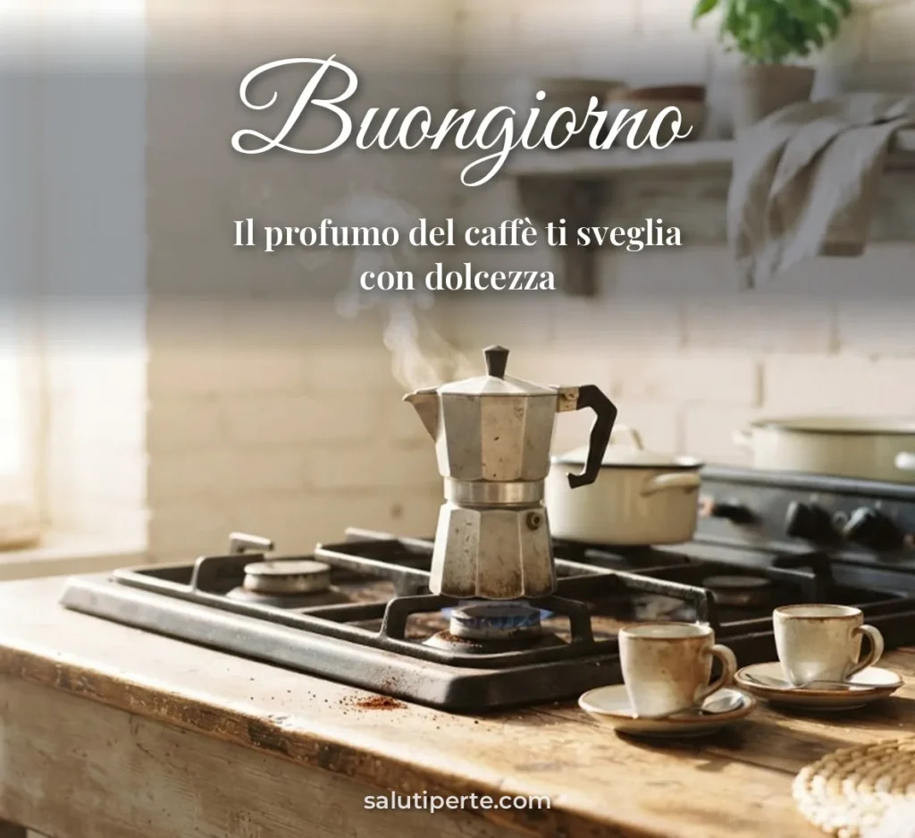 Moka italiana sul fornello
