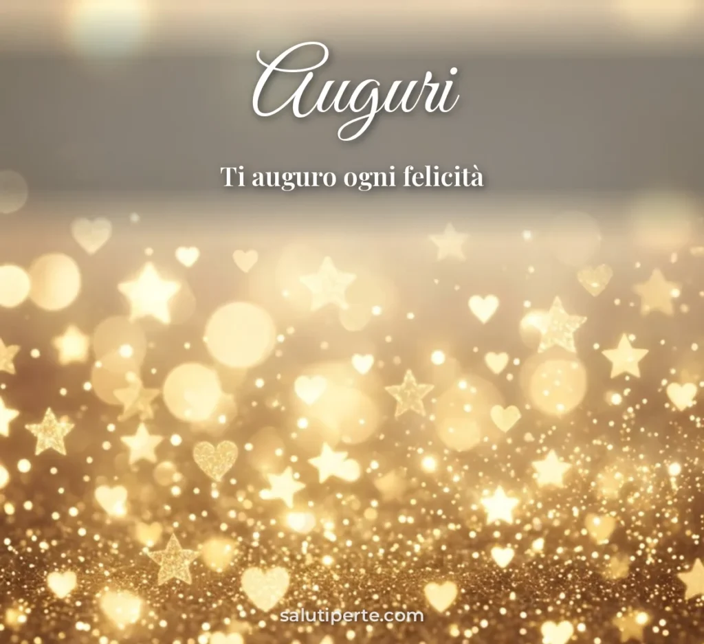 Cuori e stelle dorate